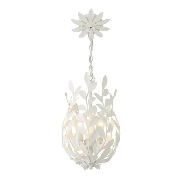 Broche 9.5" Matte White Pendant - Image 13
