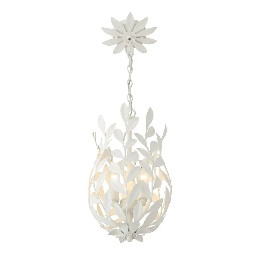 Broche 9.5" Matte White Pendant - Image 13