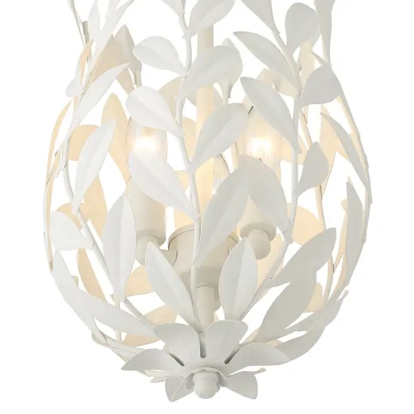 Broche 9.5" Matte White Pendant - Image 14