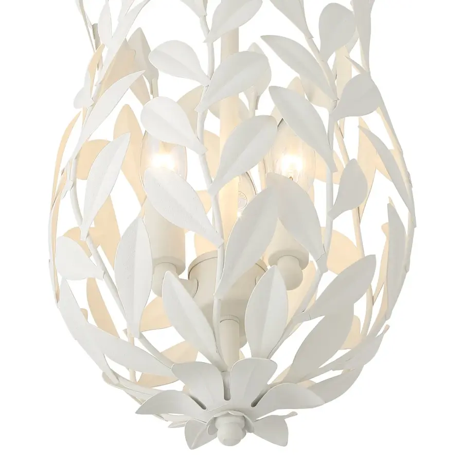 Broche 9.5" Matte White Pendant - Image 14