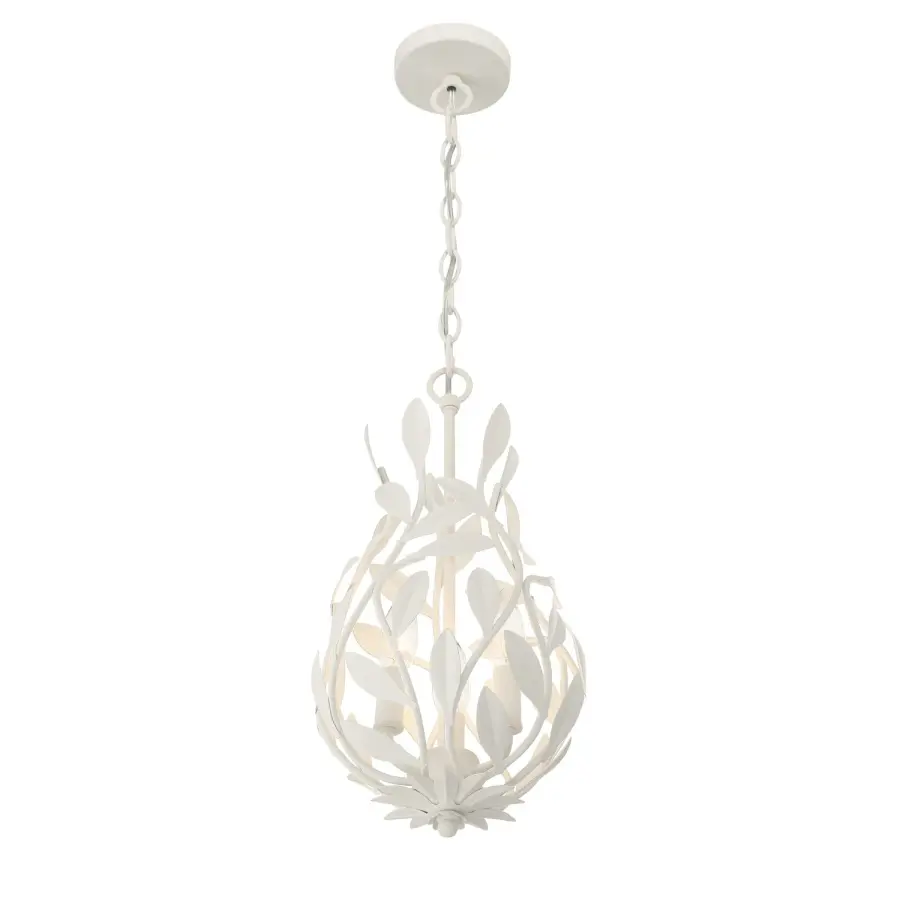 Broche 9" Chandelier in Champagne Green Tea - Image 12