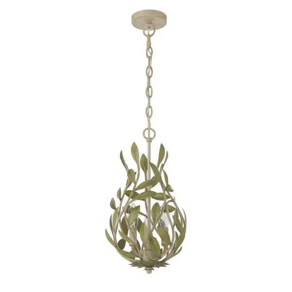 Broche 9" Chandelier in Champagne Green Tea - Image 26
