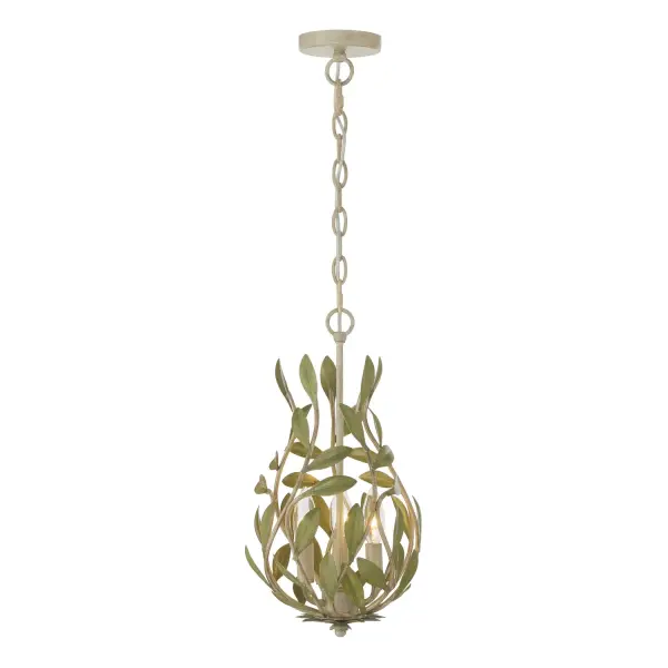 Broche 9" Chandelier in Champagne Green Tea - Image 27