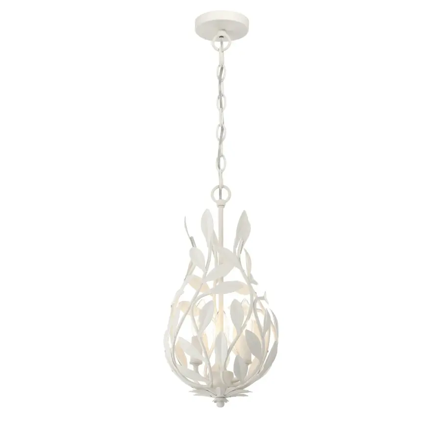 Broche 9" Chandelier in Champagne Green Tea - Image 9
