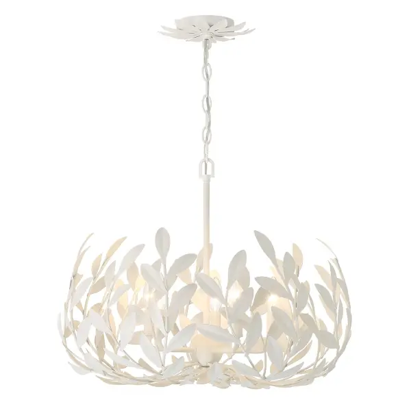 Broche 23" Chandelier in Champagne Green Tea - Image 11