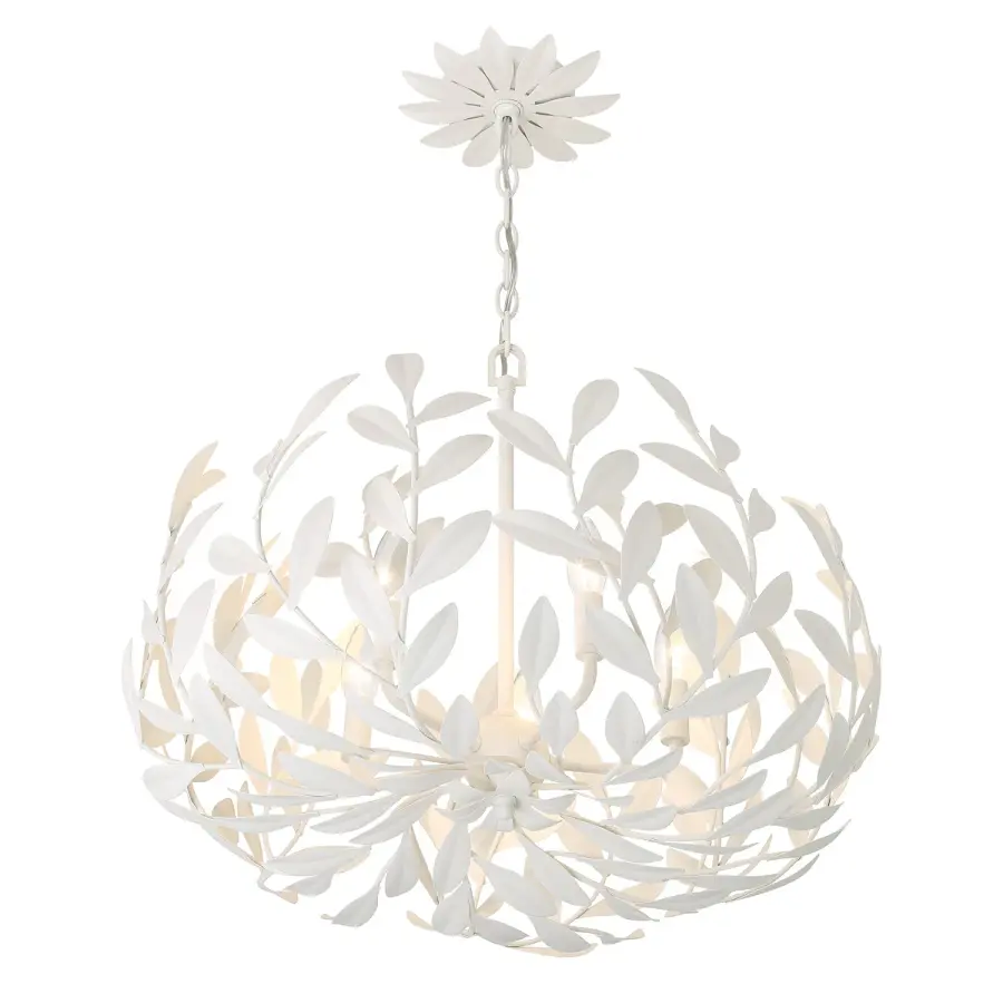 Broche 23" Chandelier in Champagne Green Tea - Image 12