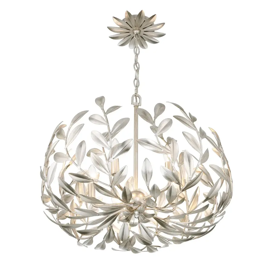 Broche 23" Chandelier in Champagne Green Tea - Image 20