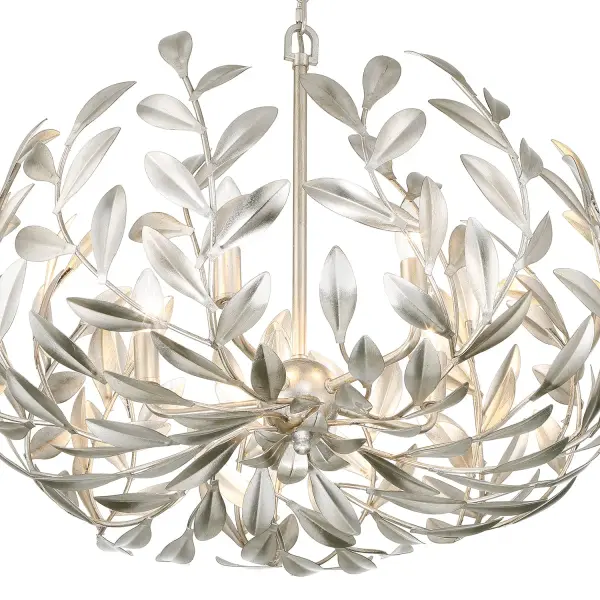 Broche 23" Chandelier in Champagne Green Tea - Image 21