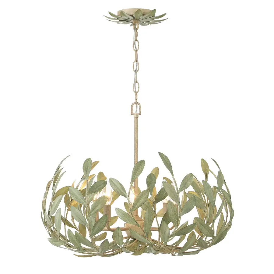 Broche 23" Chandelier in Champagne Green Tea - Image 27
