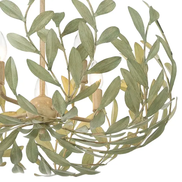 Broche 23" Chandelier in Champagne Green Tea - Image 29