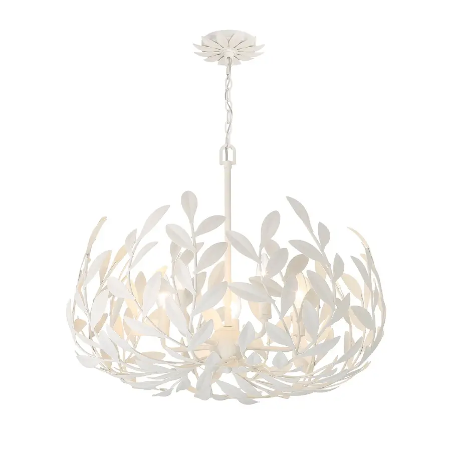 Broche 23" Chandelier in Champagne Green Tea - Image 9