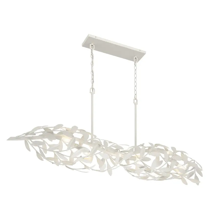 Broche 50.5" Linear Chandelier in Antique Gold - Image 12