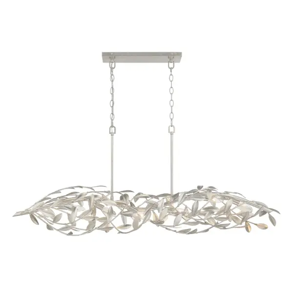 Broche 50.5" Linear Chandelier in Antique Gold - Image 19