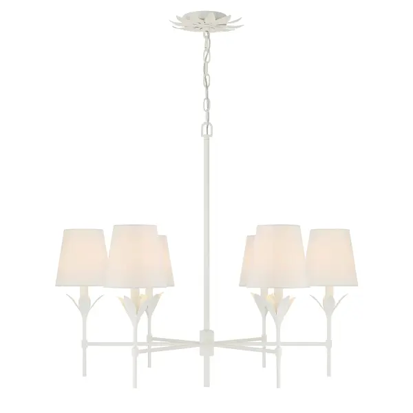 Broche 32" Chandelier in Antique Gold - Image 11