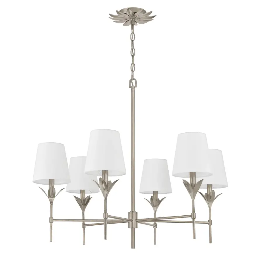 Broche 32" Chandelier in Antique Gold - Image 18