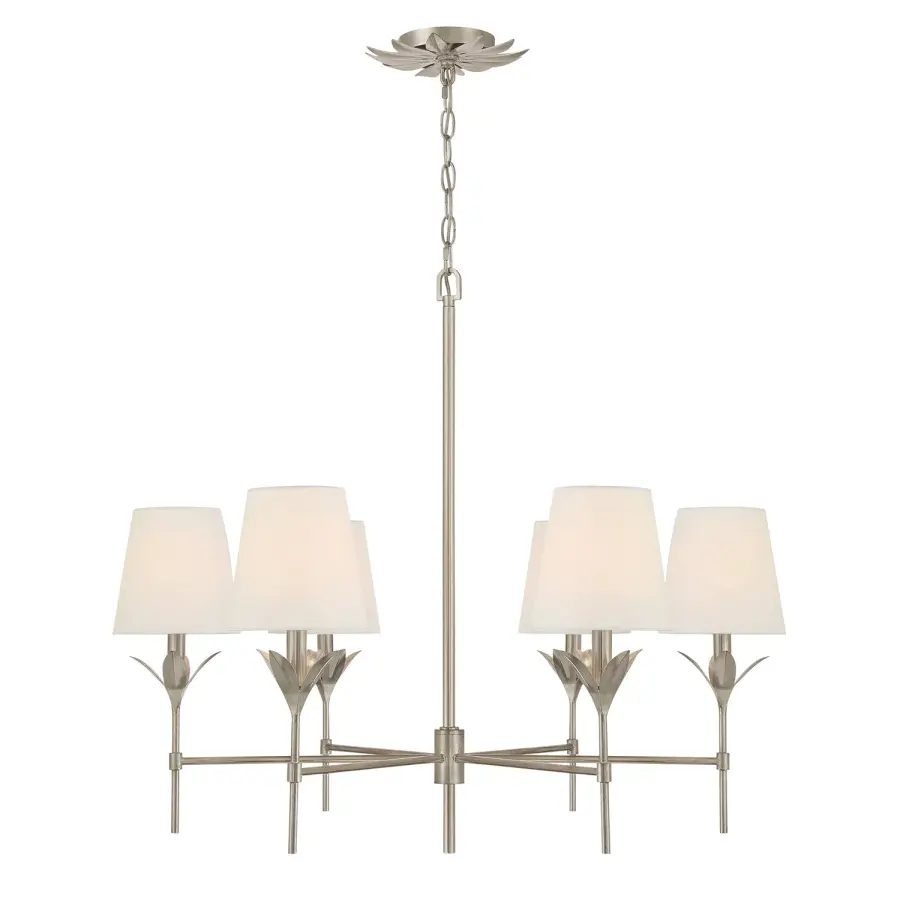 Broche 32" Chandelier in Antique Gold - Image 19