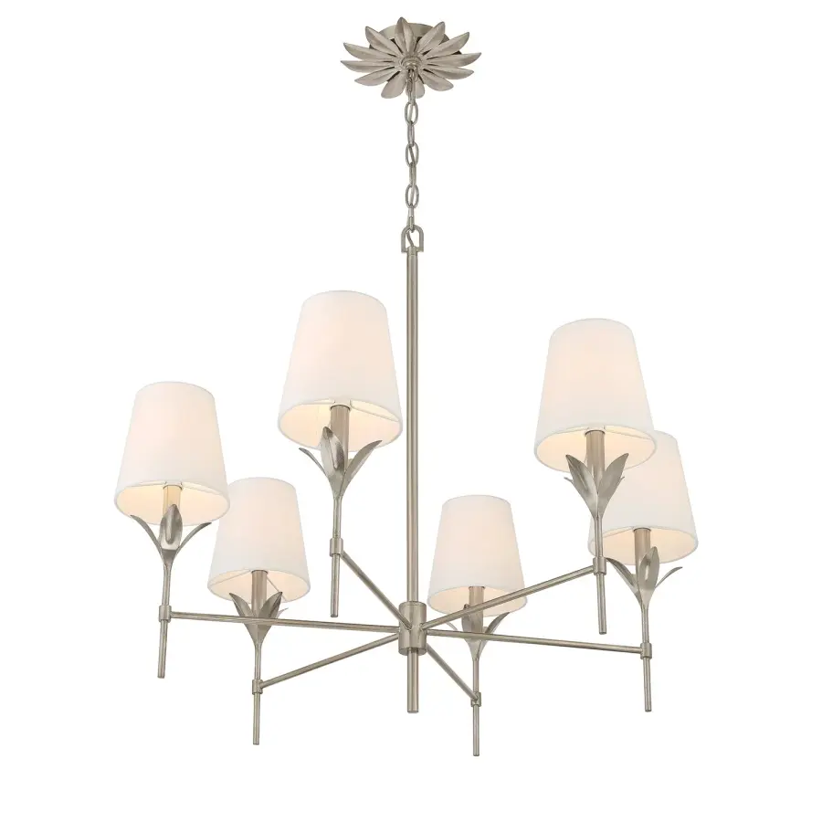 Broche 32" Chandelier in Antique Gold - Image 20