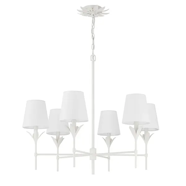 Broche 32" Chandelier in Antique Gold - Image 10