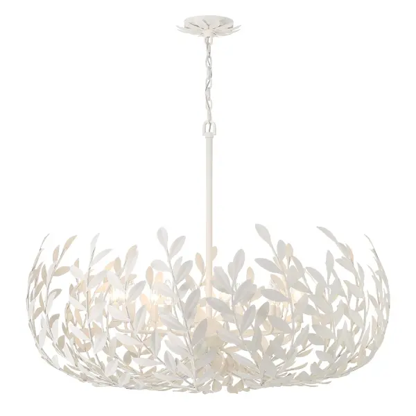 Broche 42" Chandelier in Champagne Green Tea - Image 11