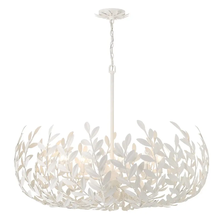 Broche 42" Chandelier in Champagne Green Tea - Image 11