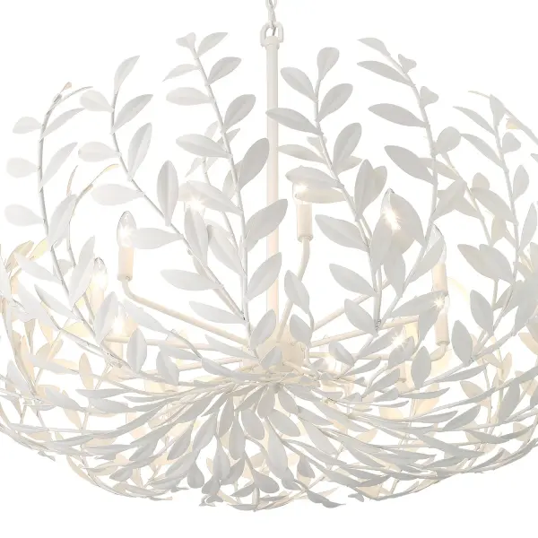 Broche 42" Chandelier in Champagne Green Tea - Image 13