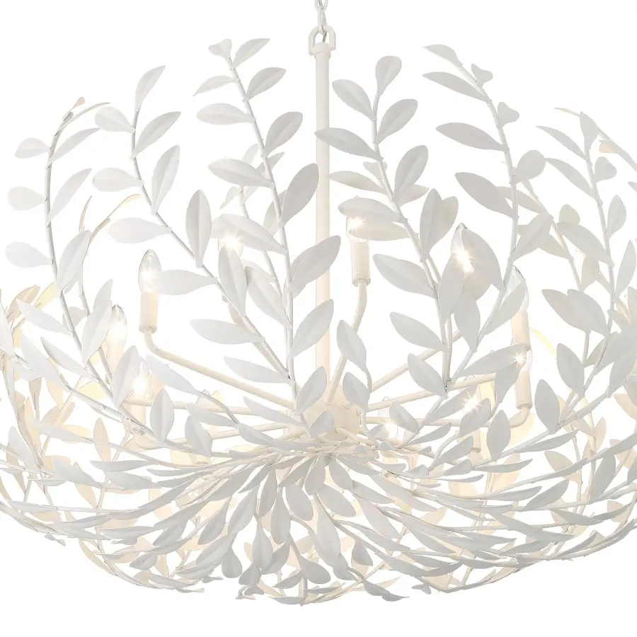 Broche 42" Chandelier in Champagne Green Tea - Image 13