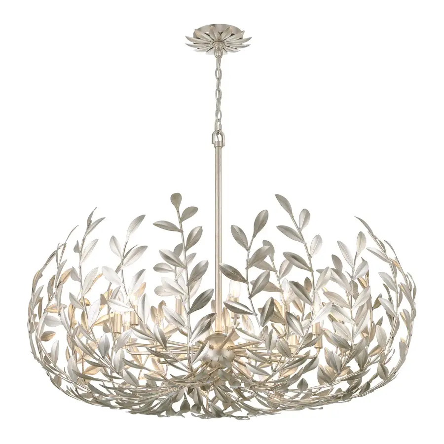Broche 42" Chandelier in Champagne Green Tea - Image 18