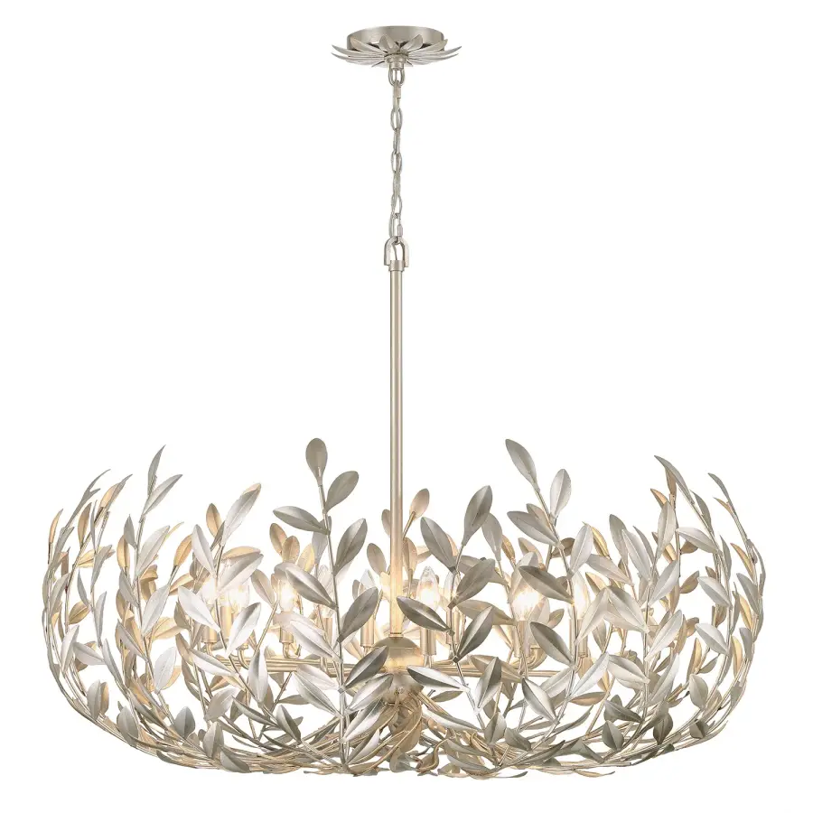 Broche 42" Chandelier in Champagne Green Tea - Image 20