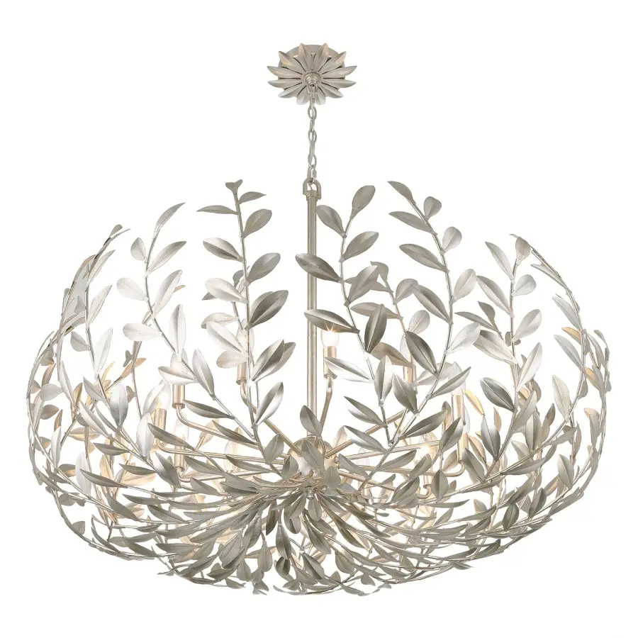 Broche 42" Chandelier in Champagne Green Tea - Image 21