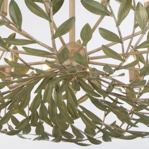 Broche 42" Chandelier in Champagne Green Tea - Image 30