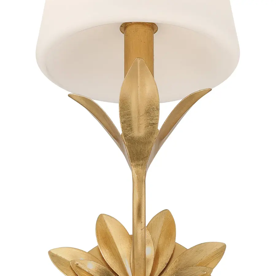 Broche 6.5" Antique Gold Sconce - Image 5