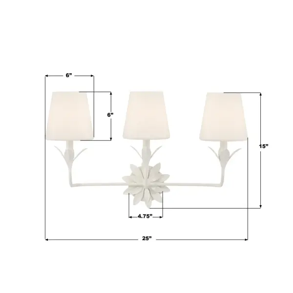 Broche 25" Bathroom Vanity Light - Image 17