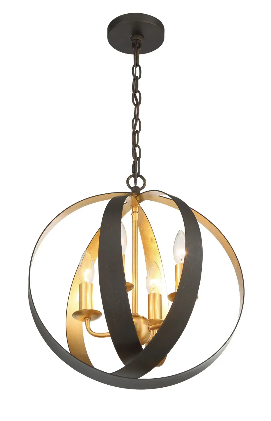 Luna 16" Chandelier - Image 4