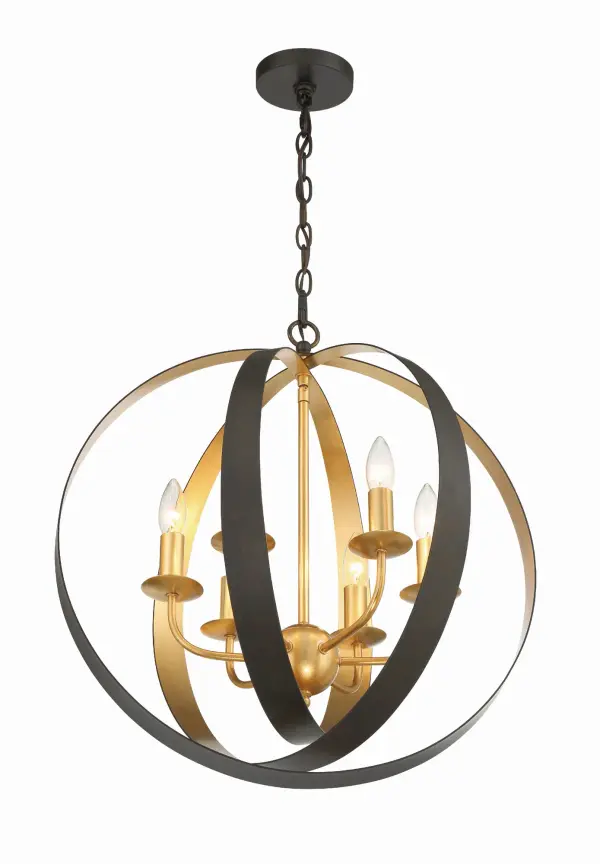Luna 21" Chandelier - Image 4