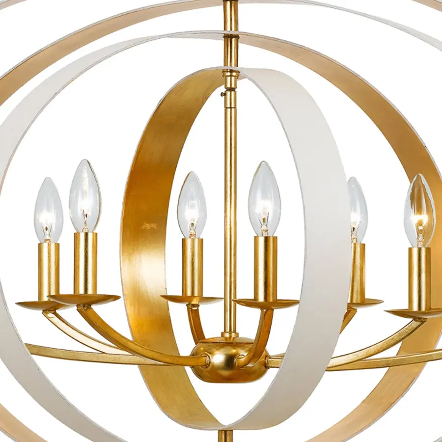 Luna 36" Oval Chandelier - Image 11