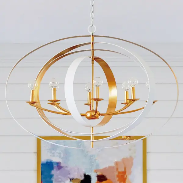 Luna 36" Oval Chandelier - Image 14