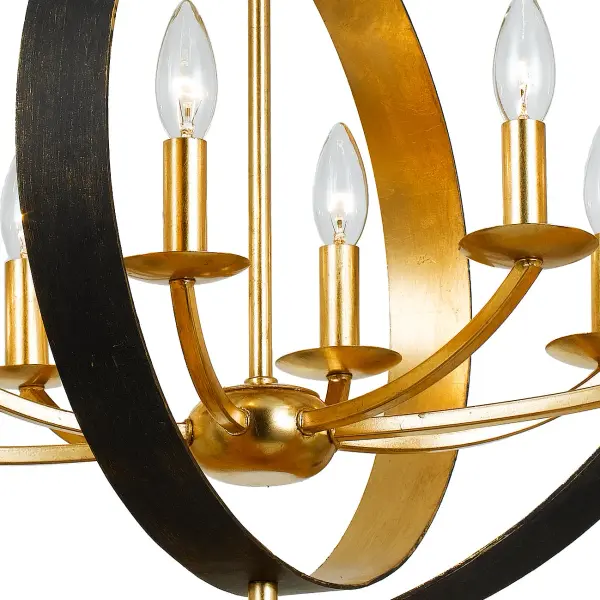 Luna 36" Oval Chandelier - Image 3