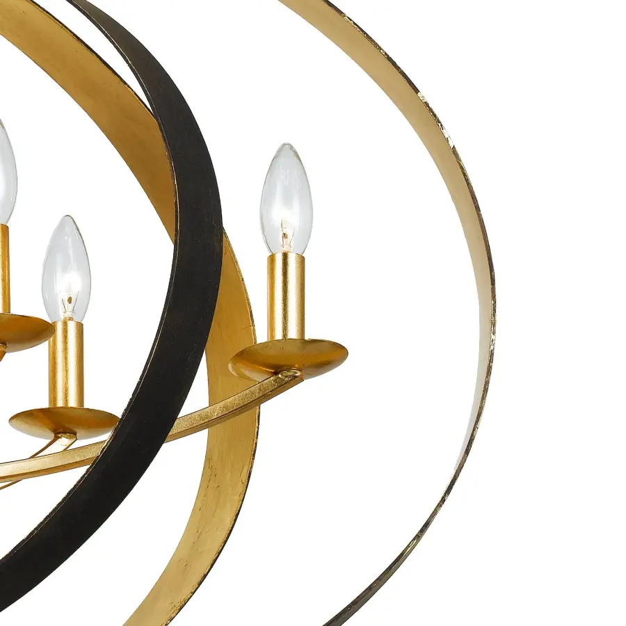 Luna 36" Oval Chandelier - Image 4