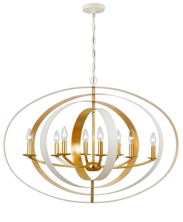 Luna 36" Oval Chandelier - Image 8