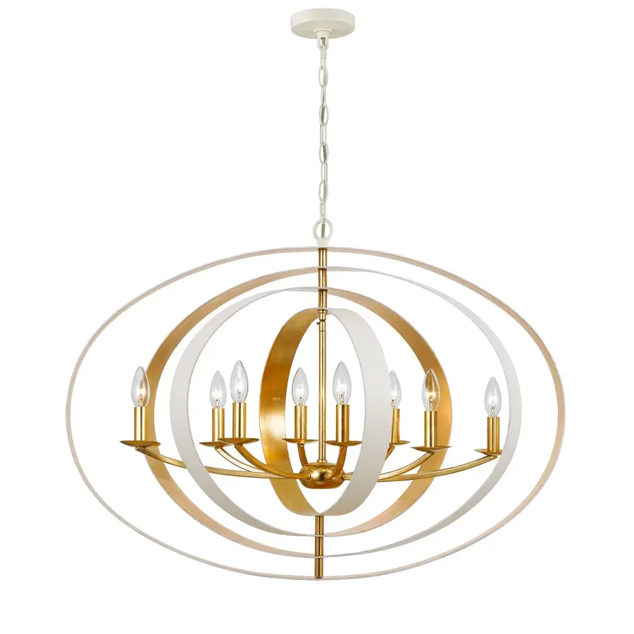 Luna 36" Oval Chandelier - Image 9