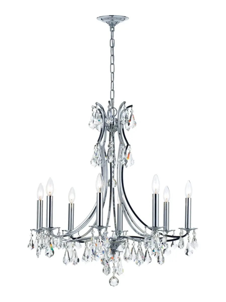 Cedar 28" Crystal Chandelier - Image 1