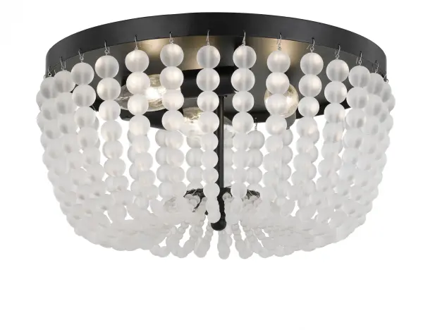 Rylee 12.5" Flush Mount in Antique Gold - Image 7