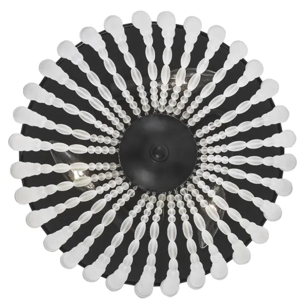Rylee 12.5" Flush Mount in Antique Gold - Image 8