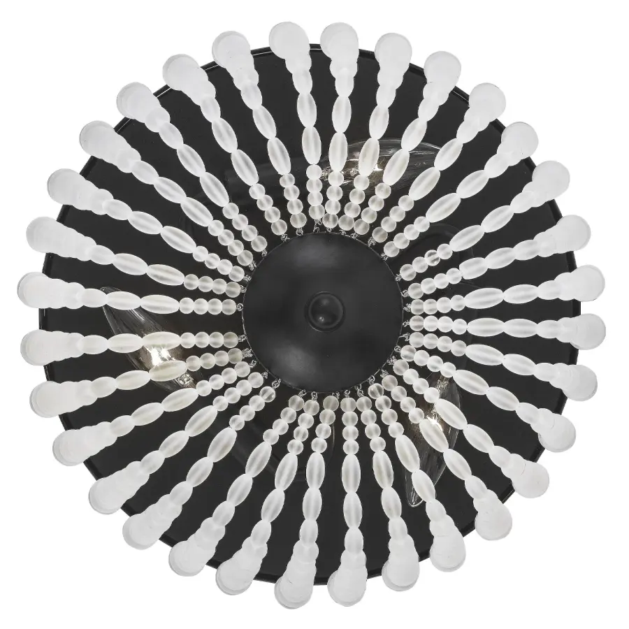 Rylee 12.5" Flush Mount in Antique Gold - Image 8