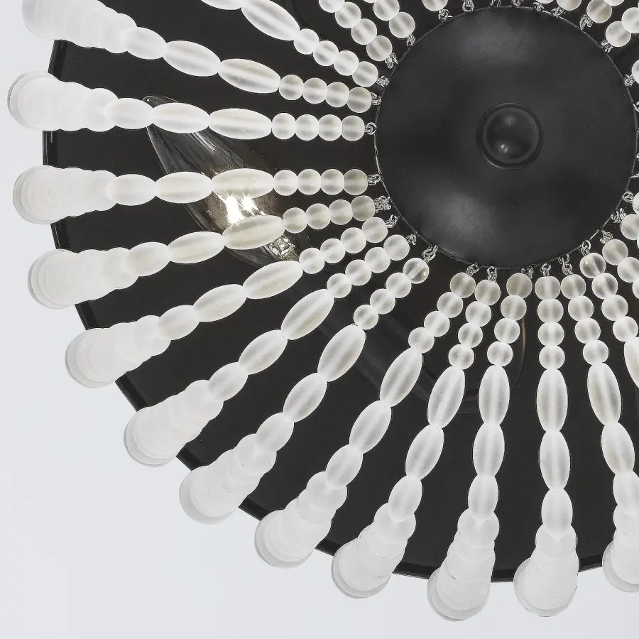 Rylee 12.5" Flush Mount in Antique Gold - Image 9