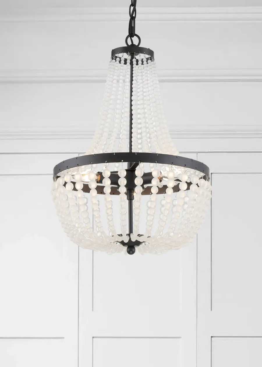 Rylee 14" Antique Gold Chandelier - Image 13
