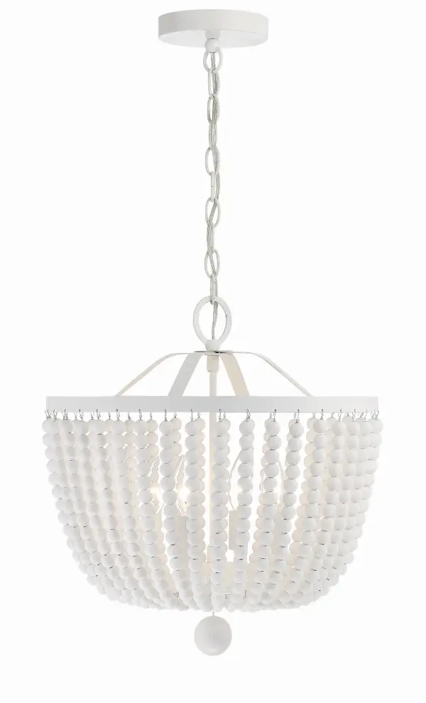 Rylee 16.5" Matte Black Chandelier - Image 25