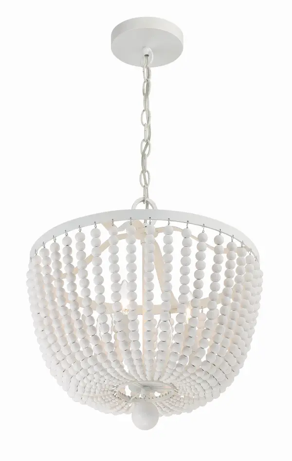 Rylee 16.5" Matte Black Chandelier - Image 27