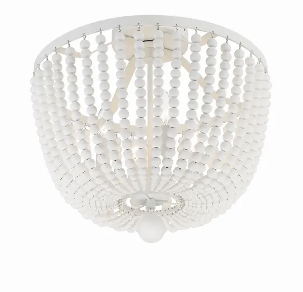 Rylee 16.5" Semi Flush Mount in Matte Black - Image 19