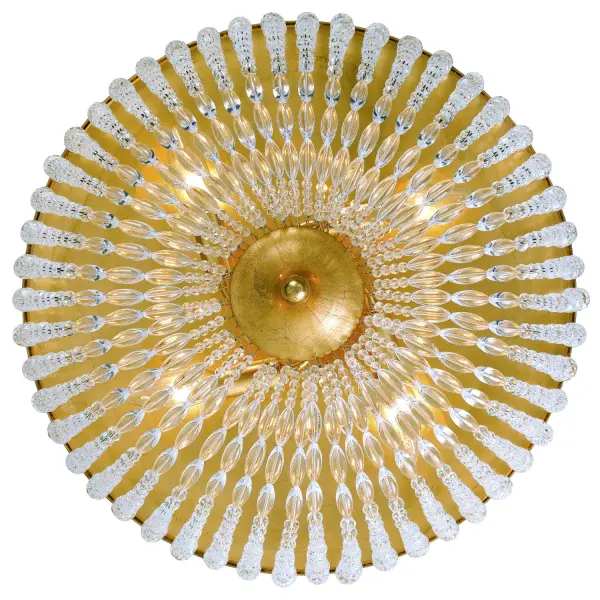 Rylee 18.5" Flush Mount in Antique Gold - Image 2
